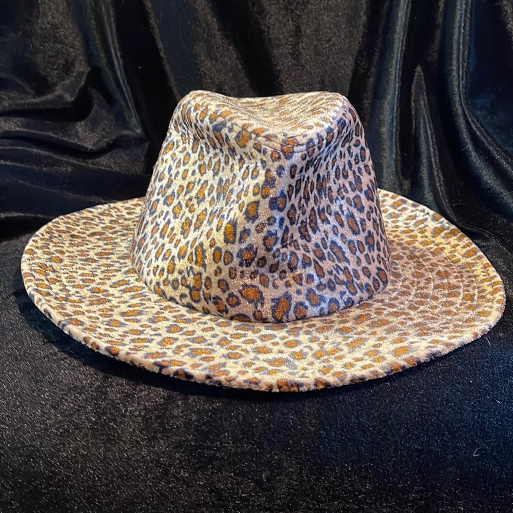 Animal print hat